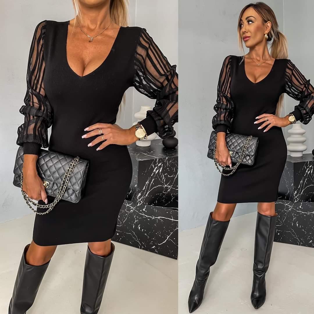 ABITO MANICA IN TULLE - Civico09