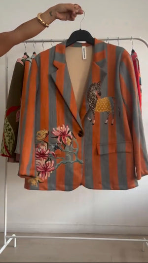 BLAZER ANIMALIER