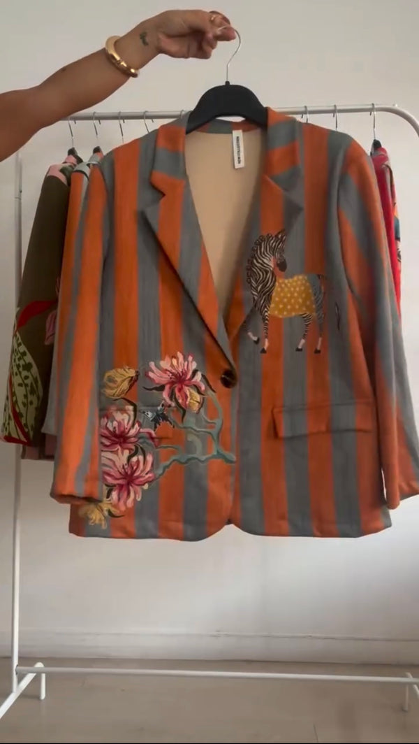 BLAZER ANIMALIER