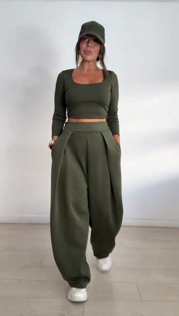 COORDINATO JOLLY SET2 (GIACCA+TOP+PANTALONE)
